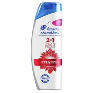 HEAD&SHOULDERS Thick & Strong 2 v 1 Šampon proti lupům 360 ml obraz