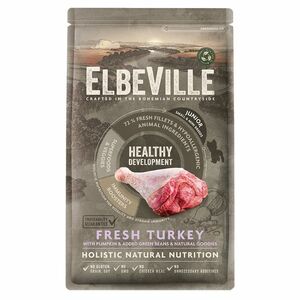 ELBEVILLE Healthy Development Fresh Turkey granule pro štěňata 1 kus, Hmotnost balení (g): 1, 4 kg obraz