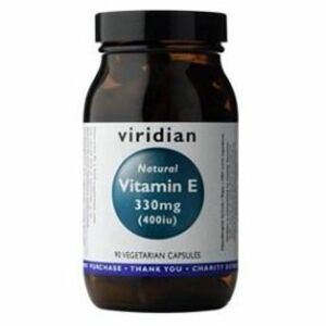 VIRIDIAN Nutrition Vitamin E 330mg 400iu 90 kapslí obraz