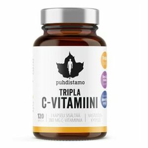 PUHDISTAMO Triple vitamin C 120 kapslí obraz