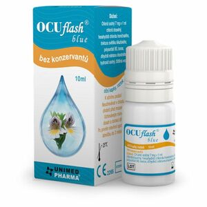 OCUFLASH Blue Oční kapky 10 ml obraz