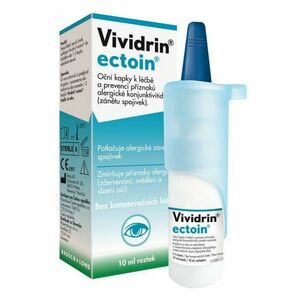 BAUSCH & LOMB Vividrin Ectoin oční kapky 10 ml obraz