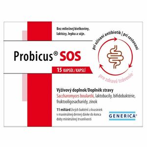 GENERICA Probicus SOS 15 kapslí obraz