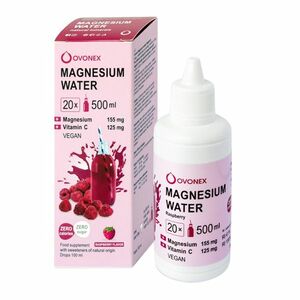 OVONEX Magnesium water raspberry 100 ml obraz