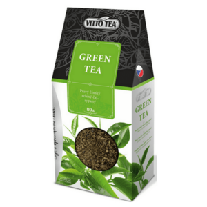 VITTO TEA Green tea pravý čínský zelený čaj sypaný 80 g obraz