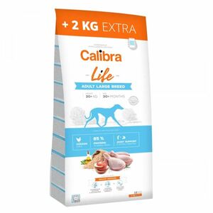 CALIBRA Life Adult Large Breed Chicken granule pro psy 12+2 kg ZDARMA obraz