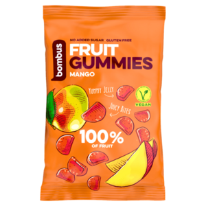 BOMBUS Fruit energy mango gummies 35 g obraz