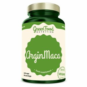 GREENFOOD NUTRITION ArginMaca 120 kapslí obraz