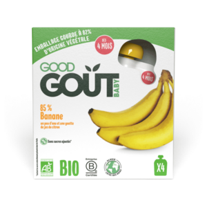 GOOD GOUT BIO Banán 4x85 g obraz