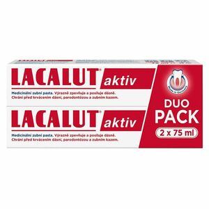 LACALUT Aktiv Zubní pasta duopack 2 x 75 ml obraz