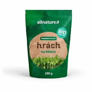 ALLNATURE Hrách semínka na klíčení BIO 100 g obraz