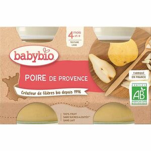 BABYBIO příkrm hruška Williams 2x130 g obraz