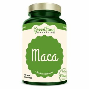 GREENFOOD NUTRITION Maca 120 kapslí obraz