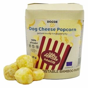 DOGSIE Cheese Popcorn Box 45 g obraz