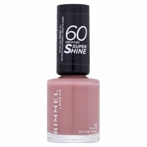 RIMMEL LONDON 60 Seconds Lak na nehty Super Shine 230 Mauve To The Music 8 ml obraz