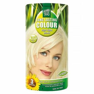 HENNA PLUS Přírodní barva na vlasy 10 Extra světlá blond 100 ml obraz