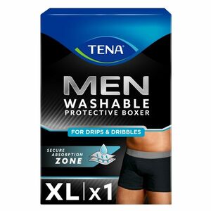 TENA Men washable boxers černé inkontinenční boxerky XL 1 kus obraz