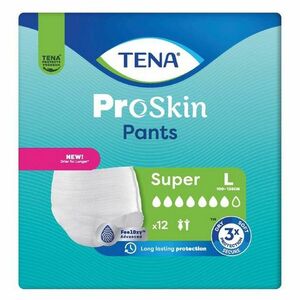 TENA Proskin pants super inkontinenční kalhotky L12 kusů obraz