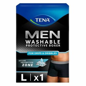 TENA Men washable boxers černé inkontinenční boxerky L 1 kus obraz