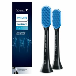 PHILIPS SONICARE TongueCare+ Black HX8072/11 náhradní hlavice na jazyk 2 ks obraz