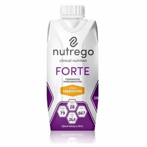 NUTREGO FORTE Výživa cappuccino 12x 330 ml obraz