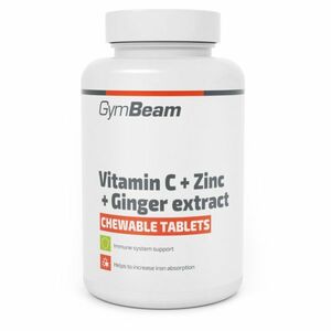 GYMBEAM Vitamin C zinek extrakt ze zázvoru 90 tablet obraz