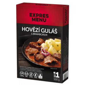 EXPRES MENU KM Hovězí guláš brambory 1 porce obraz