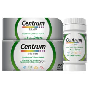 CENTRUM Multivitamín silver 50+ 100 tablet obraz