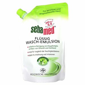 SEBAMED Tekutá mycí emulze s olivovým olejem náhradní náplň 400 ml obraz