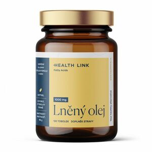 HEALTH LINK Lněný olej 1000 mg 120 tobolek obraz