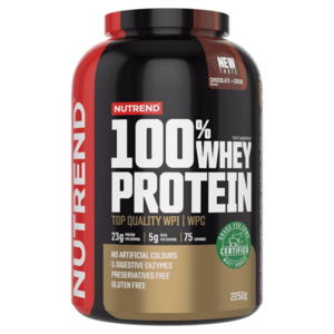 NUTREND 100% Whey protein čokoláda a kakao 2250 g obraz