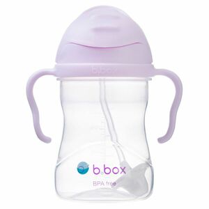 B.BOX Hrneček s brčkem Gelato ostružina 6m+ 240 ml obraz