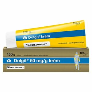 DOLGIT Krém 50 mg 150 g obraz