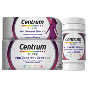 CENTRUM Multivitamín pro ženy 50+ 90 tablet obraz