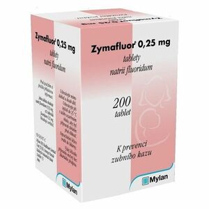 ZYMAFLUOR 0.25mg 200 tablet obraz