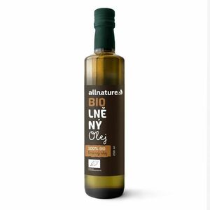 ALLNATURE Lněný olej 250 ml BIO obraz