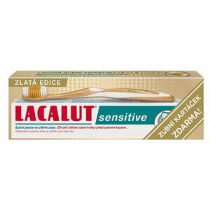 LACALUT Sensitive Zlatá edice Zubní pasta 75 ml obraz