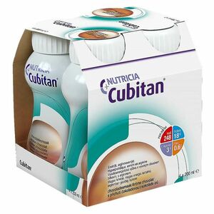 CUBITAN s příchutí čokoláda 4x200 ml obraz