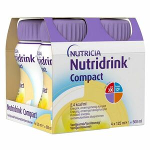 NUTRIDRINK Compact s vanilkovou příchutí 4 x125 ml obraz