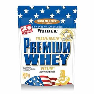 WEIDER Premium whey syrovátkový protein příchuť čokoláda a nugát 500 g obraz