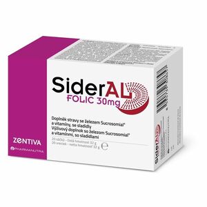 SIDERAL Folic 30 mg 20 sáčků obraz