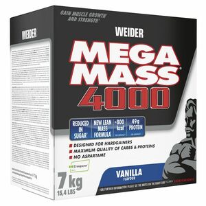 WEIDER Mega Mass 4000 Vanilka 7000 g obraz