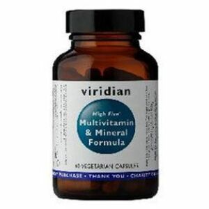 VIRIDIAN Nutrition High B5 Multivitamin & Mineral 60 kapslí obraz