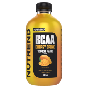 NUTREND BCAA energy drink tropical mango 330 ml obraz