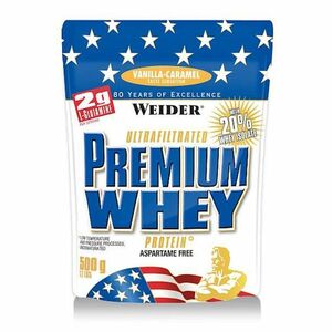 WEIDER Premium whey syrovátkový protein vanilka a karamel 500 g obraz