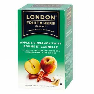 LONDON FRUIT & HERB Čaj Twist – Jablko se skořicí 20 x 2 g obraz