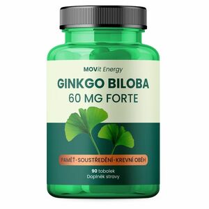 MOVIT ENERGY Ginkgo biloba 60 mg forte 90 tobolek obraz