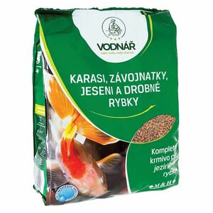 VODNÁŘ Krmivo pro karasi, závojnatky, jeseni a malé rybky 0, 5 kg obraz