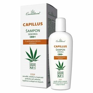 CANNADERM CAPILLUS seborea Šampon na vlasy CBD+ 150 ml obraz