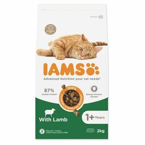 IAMS Cat Adult Lamb granule pro kočky 1 kus, Hmotnost balení (g): 2 kg obraz